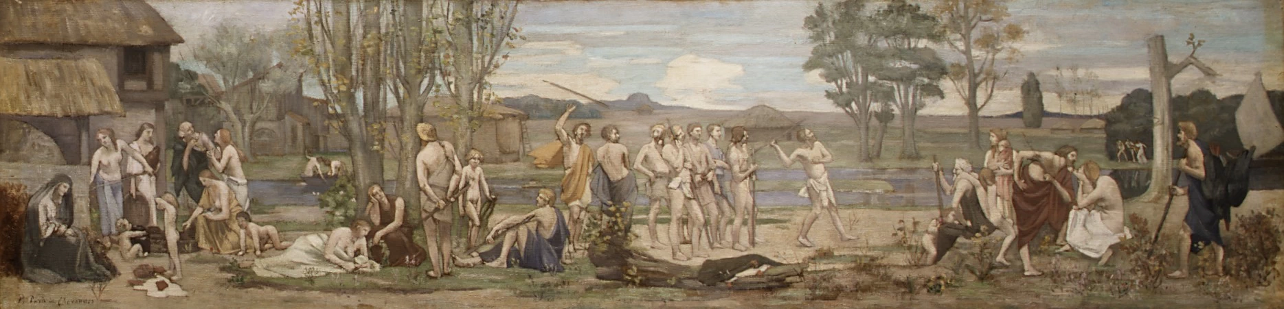 Pierre Puvis de Chavannes - Ludus pro patria, giochi patriottici, Metropolitan Museum of Art, New York